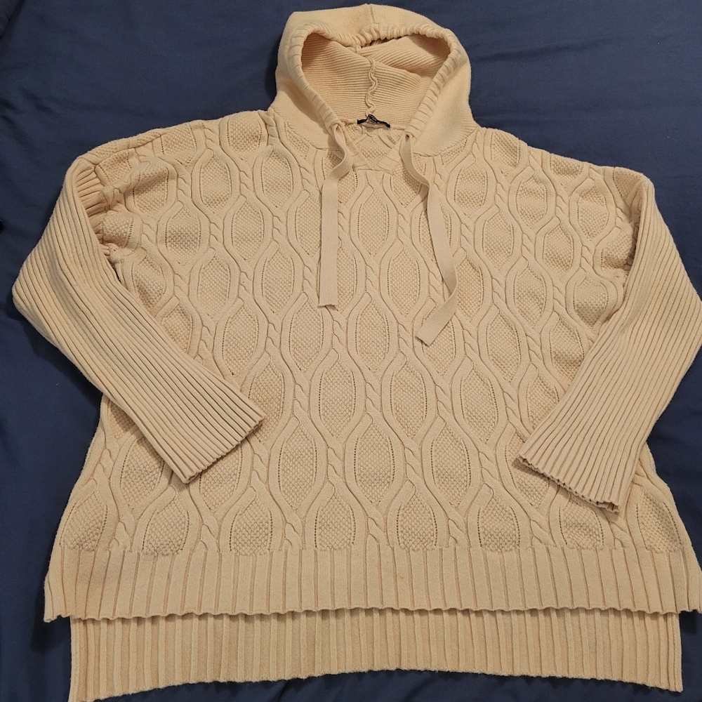 FATE Womens Hooded Sweater Size 1X Plus